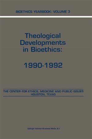 Cover of the book Bioethics Yearbook by Zahari Zlatev