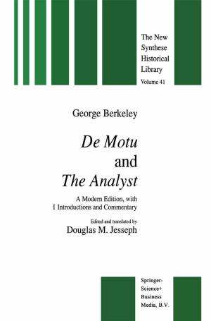 Book cover of De Motu and the Analyst