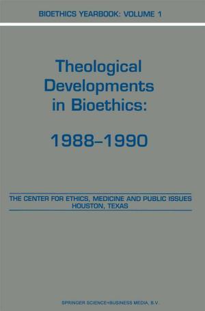 Cover of the book Bioethics Yearbook by J. M. Edington