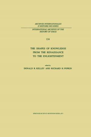 Cover of the book The Shapes of Knowledge from the Renaissance to the Enlightenment by E. Kula