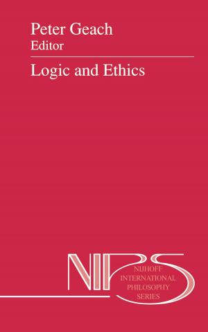 Cover of the book Logic and Ethics by R.F. de Brabander