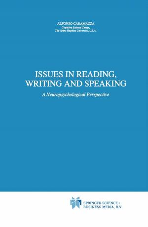 Cover of the book Issues in Reading, Writing and Speaking by Konrad Schmüdgen