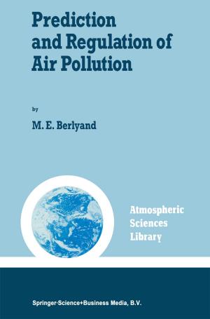 Cover of the book Prediction and Regulation of Air Pollution by E.J. Simmonds, D.N. MacLennan