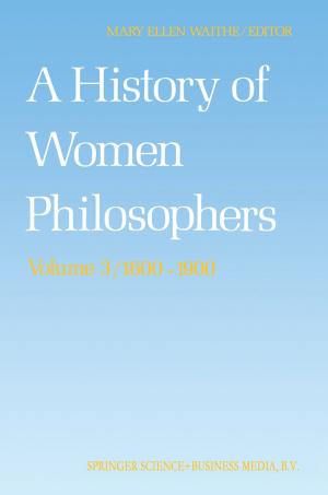 Cover of the book A History of Women Philosophers by John Ellis