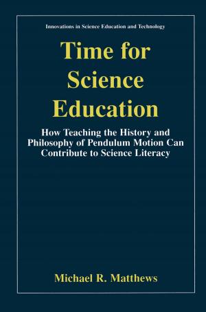 Cover of the book Time for Science Education by J.R. Anderson