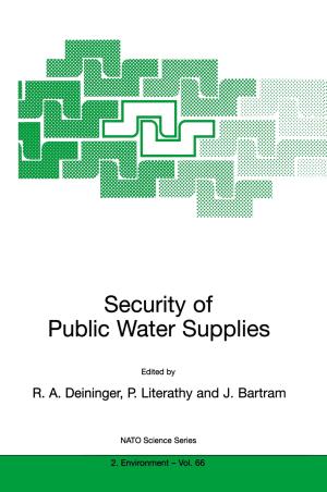 Cover of the book Security of Public Water Supplies by Harald R. Wohlrapp