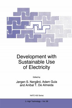 Cover of the book Development with Sustainable Use of Electricity by A.A. Harms, D.R. Wyman