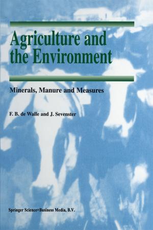 Cover of the book Agriculture and the Environment by M. Degenaar