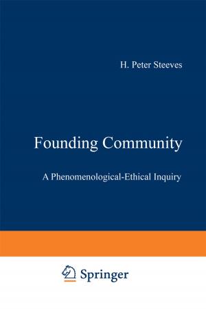 Cover of the book Founding Community by I.L. Felstein