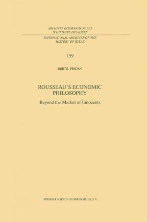 Cover of Rousseau’s Economic Philosophy