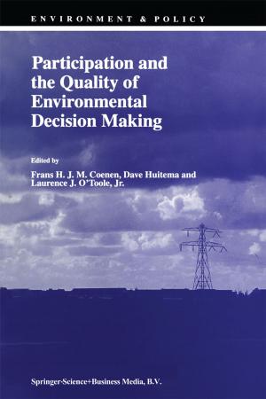 bigCover of the book Participation and the Quality of Environmental Decision Making by 