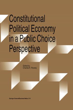 Cover of the book Constitutional Political Economy in a Public Choice Perspective by 