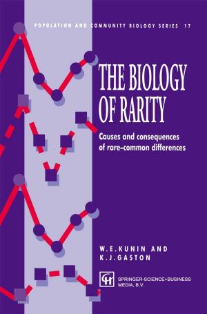 Cover of the book The Biology of Rarity by Jacqueline MacDonald Gibson, Angela Brammer, Christopher Davidson, Tiina Folley, Frederic Launay, Jens Thomsen