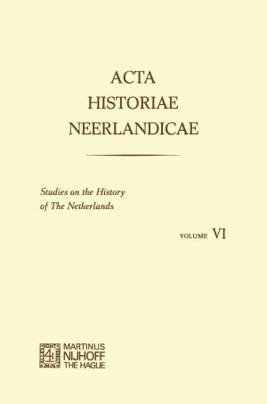 Cover of Acta Historiae Neerlandicae/Studies on the History of the Netherlands VI