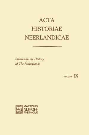 Book cover of Acta Historiae Neerlandicae IX