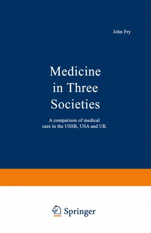 Cover of the book Medicine in Three Societies by G.S. Rutherfoord, R.H. Hewlett