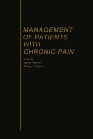 Cover of the book Management of Patients with Chronic Pain by Claudia Martin, Diego Rodríguez-Pinzón, Bethany Brown