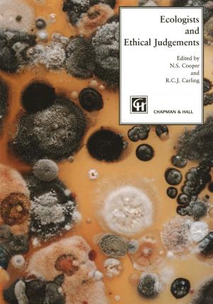 Cover of the book Ecologists and Ethical Judgements by A. Cornish-Bowden