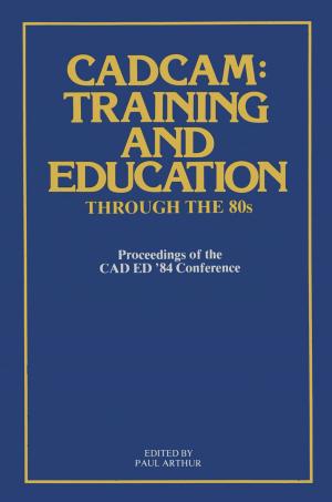Cover of the book CADCAM: Training and Education through the ’80s by C.F. Wharton