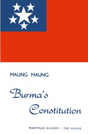 Cover of the book Burma’s Constitution by Veneeta Dayal