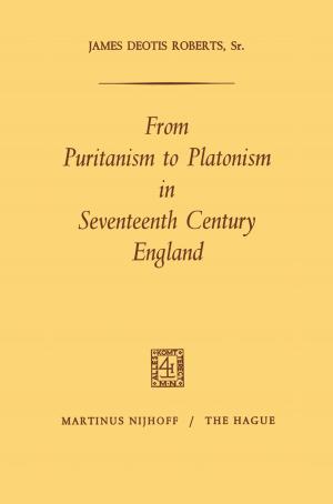 Cover of From Puritanism to Platonism in Seventeenth Century England