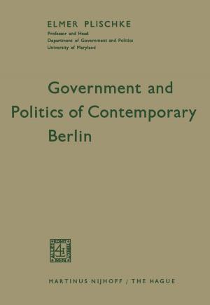 Cover of the book Government and Politics of Contemporary Berlin by Jichun Tian, Zhiying DENG, Kunpu Zhang, Haixia Yu, Xiaoling Jiang, Chun Li