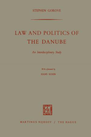 Cover of the book Law and Politics of the Danube by K.J. O'Keefe