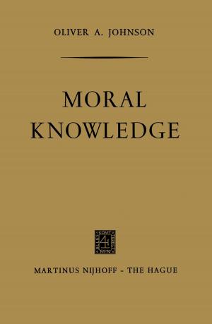 Book cover of Moral Knowledge