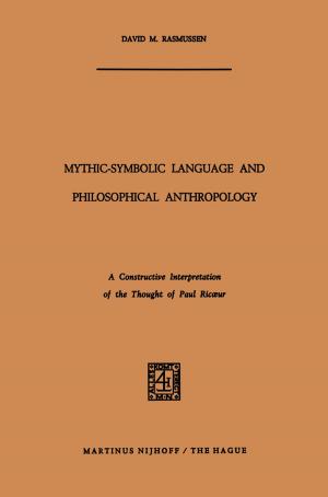 Cover of the book Mythic-Symbolic Language and Philosophical Anthropology by Wenke Apt
