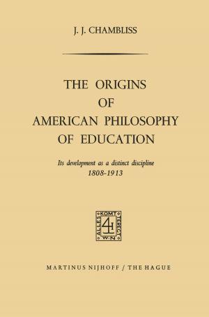 Cover of the book The Origins of American Philosophy of Education by Arnold J. Heidenheimer