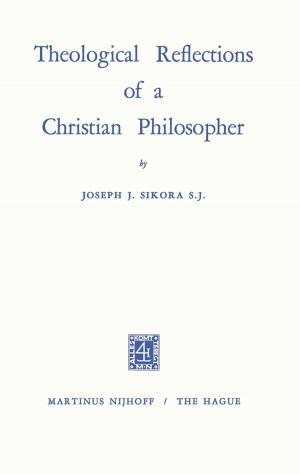 Cover of the book Theological Reflections of a Christian Philosopher by Adrian Wüthrich