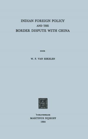 Cover of the book Indian foreign policy and the border dispute with China by Jürgen Klüver, Christina Klüver