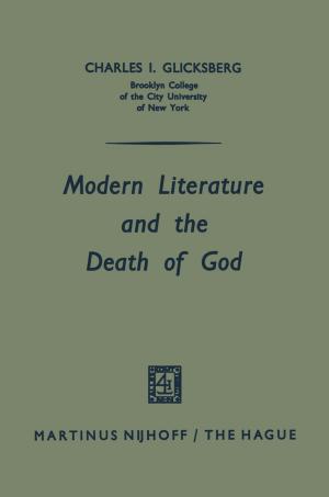 Book cover of Modern Literature and the Death of God
