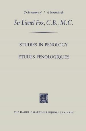 Cover of Etudes Penologiques Studies in Penology dedicated to the memory of Sir Lionel Fox, C.B., M.C. / Etudes Penologiques dédiées à la mémoire de Sir Lionel Fox, C.B., M.C.