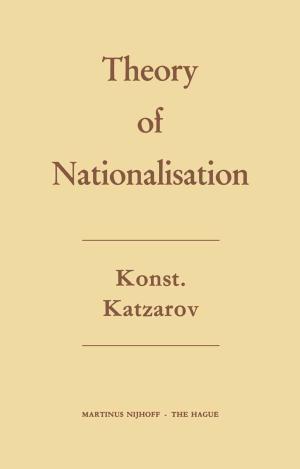 Cover of the book The Theory of Nationalisation by 