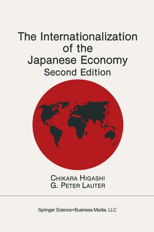 Cover of the book The Internationalization of the Japanese Economy by V. Babuska, M Cara