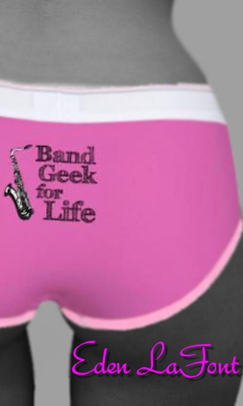 Cover of the book Band Geek for Life by Eden LaFont, Joie De Vivre Publishing