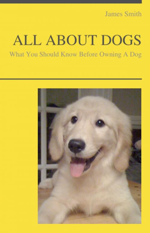 Cover of the book ALL ABOUT DOGS - What You Should Know About Owning A Dog by James Smith, KWL