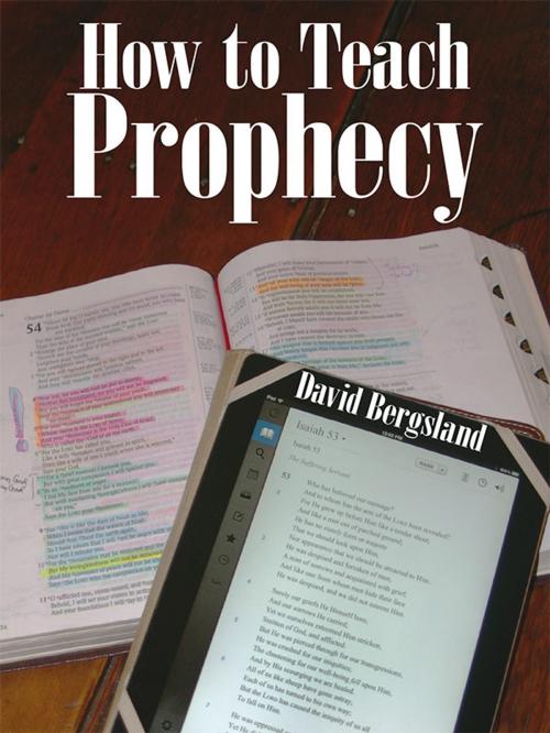 Cover of the book How to Teach Prophecy by David Bergsland, Radiqx Press