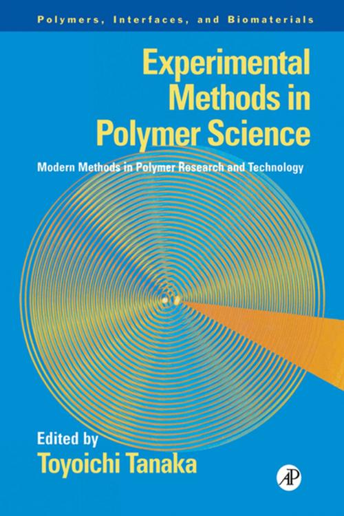 Cover of the book Experimental Methods in Polymer Science by Toyoichi Tanaka, Elsevier Science