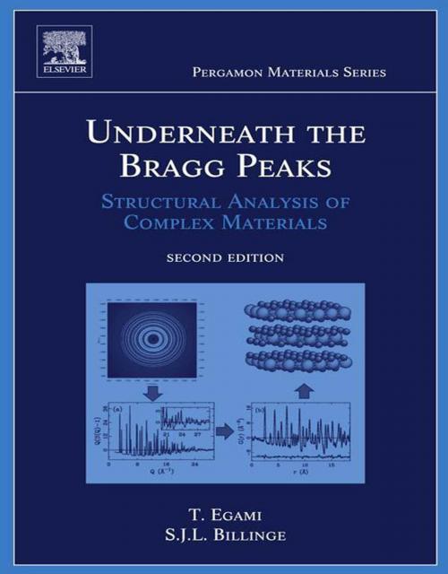 Cover of the book Underneath the Bragg Peaks by Takeshi Egami, Simon J.L. Billinge, Elsevier Science