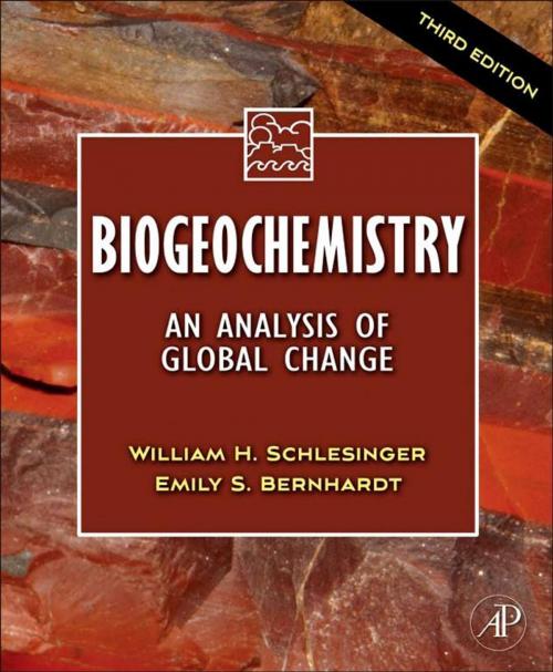 Cover of the book Biogeochemistry by W.H. Schlesinger, Emily S. Bernhardt, Elsevier Science