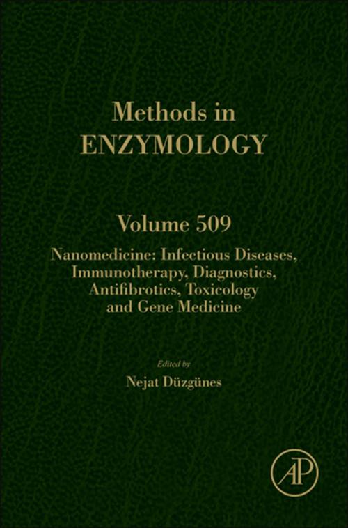 Cover of the book Nanomedicine by Nejat Duzgunes, Elsevier Science