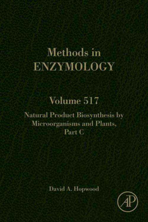 Cover of the book Natural Product Biosynthesis by Microorganisms and Plants Part C by David A. Hopwood, Elsevier Science