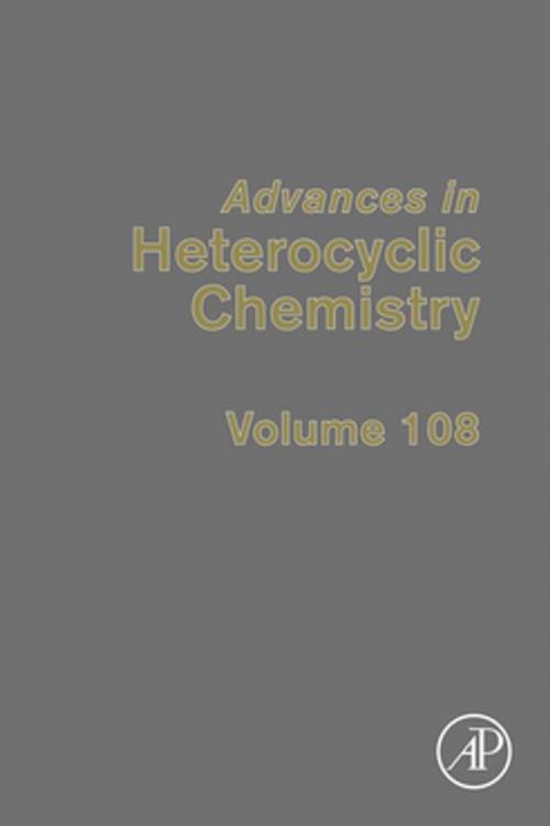 Cover of the book Advances in Heterocyclic Chemistry by , Elsevier Science