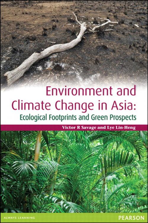 Cover of the book Environment and Climate Change in Asia by Victor R. Savage, Pearson Education