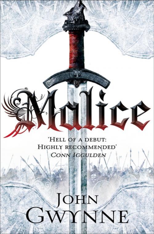 Cover of the book Malice by John Gwynne, Pan Macmillan
