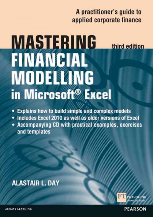 Cover of the book Mastering Financial Modelling in Microsoft Excel 3rd edn by Alastair Day, Pearson Education Limited