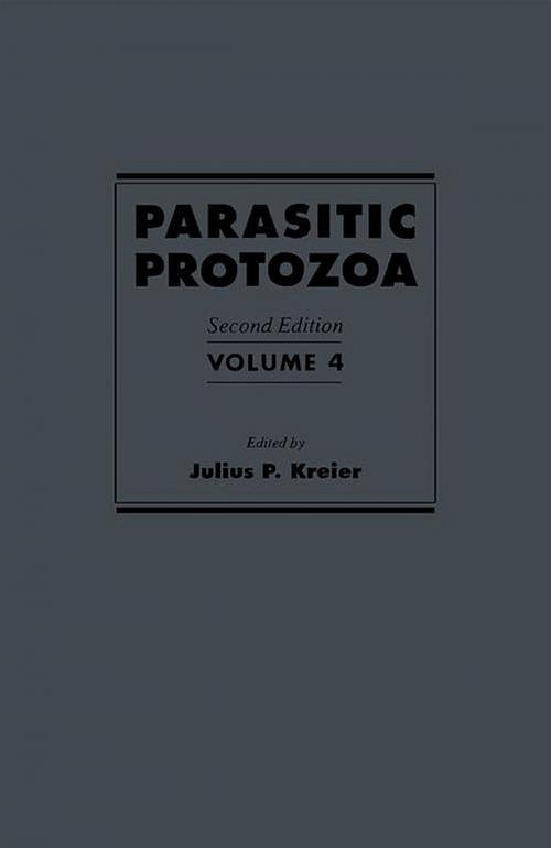 Cover of the book Parasitic Protozoa by Julius P. Kreier, Elsevier Science