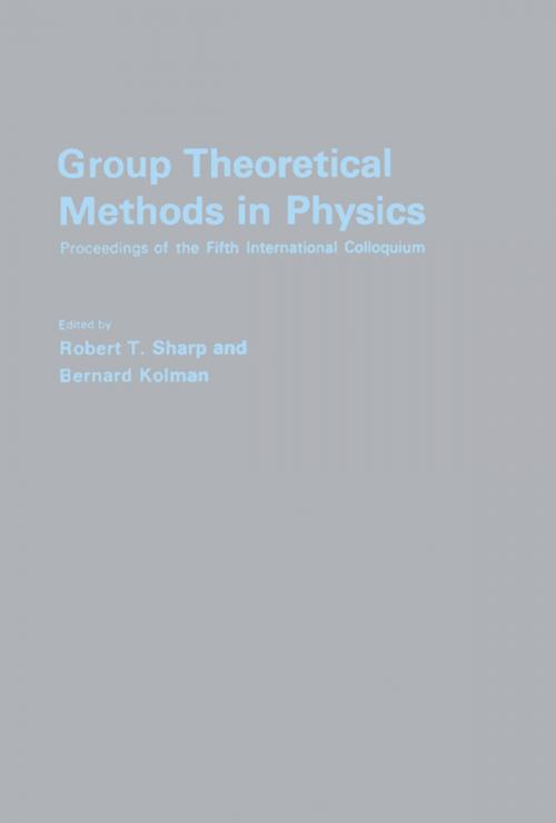 Cover of the book Group Theoretical Methods in Physics by , Elsevier Science